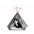 thumbnail image 2 of Armarkat Cat Bed Model C56HBS/SH, Teepee Style with Striped Pattern, 2 of 6