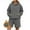 Dark Gray, variant on NMMUED Sweat Set for Women Athleisure Sets Women Sweat Shorts Sets Track Suits for Women Set Oversized Casual Fleece Hoodie Sets, Beige L