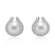 thumbnail image 1 of Aretes de plata .925 BELLAPLATA MF broquel Herraduras con perlas naturales y circonias brillantes, 1 of 2