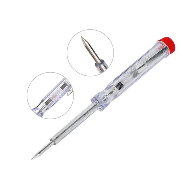 Electrical Test Pen Car Tester Pen Car Electrical Tester Pen Car Circuit Tester Pen Car Auto Electrical Voltage Test Pen Light Lamp Circuit Tester Detector Probe