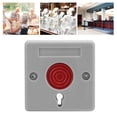 thumbnail image 1 of Emergency Supplies, Convenient Practical Panic Button Safe Emergency Durable ABS Widely Applicable With Key For Homes For Banks, 1 of 8
