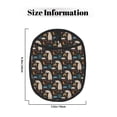 thumbnail image 3 of Pofeuu Cute Alpaca Print Silicone Pot Mat Mitten With Hanging Loop Heat Resistant Oven Mitts Non-Slip Bbq Baking Smoking Potholders, 3 of 7