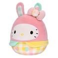 thumbnail image 4 of Squishmallows Sanrio 8 inch Hello Kitty Wearing Gingham Bunny Ears -  Child's Ultra Soft Plush Toy, 4 of 7