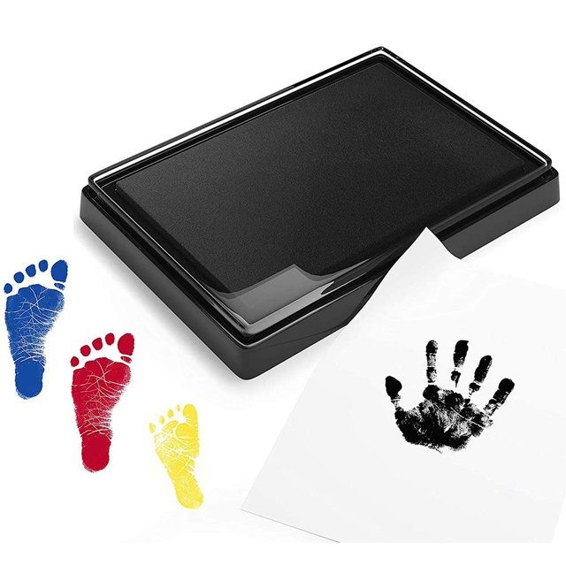 Ink Pad | Baby Foot Or Hand Print Set In Four Colors | Baby Handprint Hand | Footprint Set