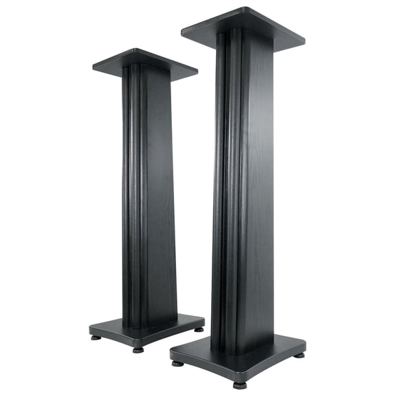Rockville SS36B SPEC 105 36" Speaker Stands for Victrola Premiere VPM-254-ESP 36-Inch Height Black (Pair)