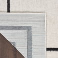 thumbnail image 5 of Nourison Essentials 10' x 14' Ivory/Black Contemporary Bordered Indoor/Outdoor Area Rug, 5 of 10