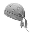 thumbnail image 4 of Gorro pirata para ciclismo, bandana, algodón transpirable y absorbente. azul gris claro, 4 of 5