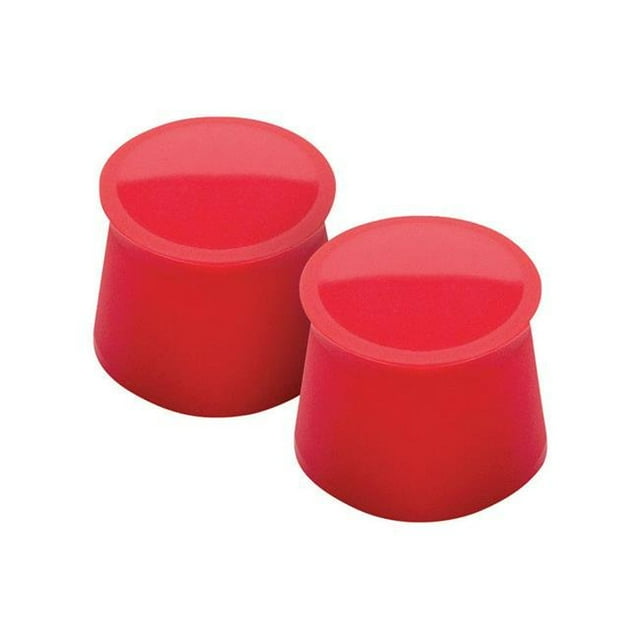 Tovolo 6504872 Bouchons de Vin en Silicone Rouge Pomme d'Amour - Lot de 6