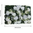 thumbnail image 6 of Fichiouy 6PCS 40*60CM Artificial Flower Wall Panels for Wedding Venue Decor, Photo Areas, 6 of 9