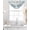 Green, variant on Cartoon Cats Sheer Waterfall Valance Curtains for Window, Cute Cats Sleeping Dreams Clouds Watercolor Rod Pocket Sheer Topper Swag Curtains for Living Room, Kitchen 38.5"W x 47.2"L, 1 Panel