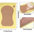 thumbnail image 2 of 10Pcs Underarm Sweat Pads, Invisible Self-adhesive Cotton Armpit Antiperspirant Sticker Disposable Anti Perspiration Absorbent Deodorant, 2 of 5
