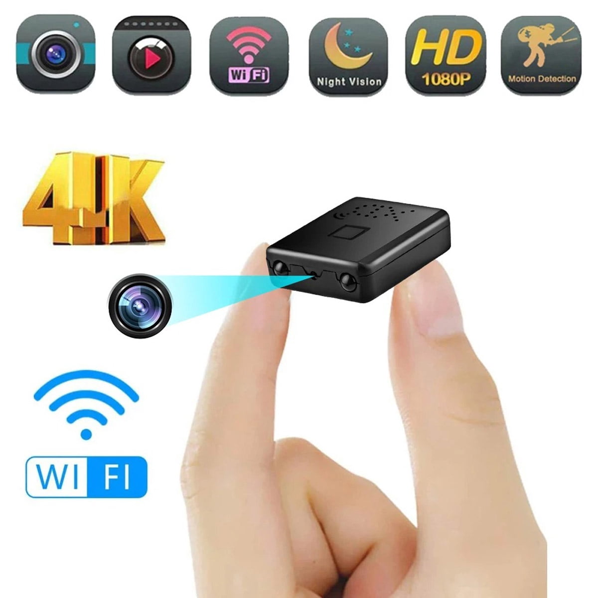 Helianthus No WiFi Security Camera, Mini Surveillance Camera