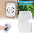 thumbnail image 2 of Transparent Protective Cover for Outdoor Doorbell, Waterproof, Wireless, Wall Mount - 11 x 6 x 5 cm, 2 of 5