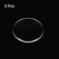 thumbnail image 3 of 3pcs AR-coating Watch Lens 24mmx2mm Round Flat Mineral Watch Crystal Glass, 3 of 6