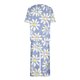 thumbnail image 3 of Pijamas de Verano para Mujeres Cuello Redondo Blusa de Manga Corta Y Pantalones Traje de Pijama Poliéster, Set de Moda Casual para el Hogar, 3 of 4