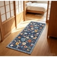 thumbnail image 4 of ZZHZGZ Canada Sale Floral Nursery Rug Washable Non Short Pile Indoor Carpet Soft Printed Shag Style Rug for Living Room Girls Bedroom Kitchen, 4 of 4