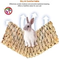 thumbnail image 5 of LNGOOR Grass Mat for Rabbits Bunny, Woven Hay Mat for Small Animals, Natural Straw Bedding Resting Cage Mat for Guinea Pig Parrot Chinchilla Hamster Rat, 5 of 8