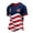 Royal Blue, variant on Zimjoy Men's 2026 USA Soccer Jersey Crewneck Short Sleeve United States Team Fan International Football Shirt Retro Streetwear Top Royal Blue L