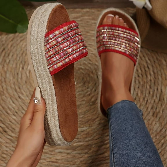 Bxsruta Women's Orthopedic Beach Slippers, Arch Support Sandals with Breathable Lining for Daily Comfort