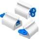 thumbnail image 1 of 3 piezas de exprimidor de pasta de dientes con tubo rodante, soporte para asiento de pasta de dientes, dispensador giratorio de pasta de dientes para baño (color mixto), 1 of 7