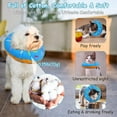 thumbnail image 4 of Cat Cone Collar Soft, Adjustable Cat Recovery Collar Cute Donut Kitten Cone to Stop Licking, Surgery Recovery Elizabethan Collars for Kitten Cats Puppy, 4 of 6