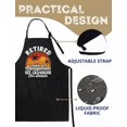 thumbnail image 3 of shiyou-InnoBeta Retirement Gifts, Retirement Apron with Pockets and Adjustable Neck Strap, 3 of 4