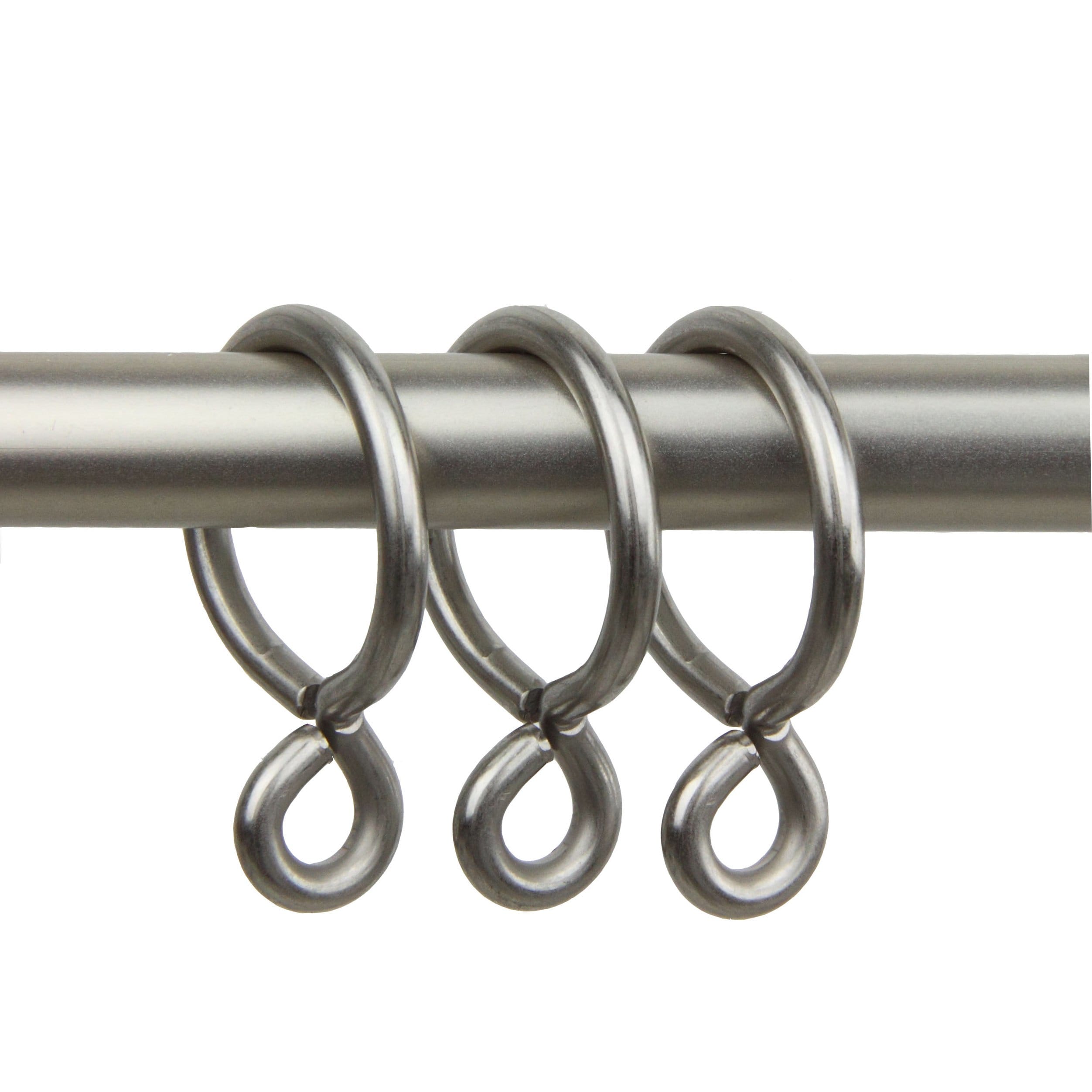 Instyledesign 10 Curtain Eyelet Rings 1 Inch N A Walmart Com