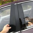 thumbnail image 4 of Possbay Window Pillar Posts Door Side Trim Covers Fit for KIA Optima K5 2016-2019, 4 of 8