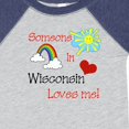 thumbnail image 4 of Inktastic Someone in Wisconsin Loves Me Boys or Girls Baby Bodysuit, 4 of 5