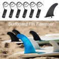 WNGNNG 6 HighQuality Longboard Surfing Fins Clip Bolts for Inflatable Boat Premium Surfboard