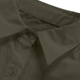 thumbnail image 6 of Admvng Shirt for Women Long Sleeve Button-Down Casual Loose Fit Blouse, 6 of 7