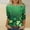 Green#14, variant on Viikei Womens Sweatshirts Plus Size,Fall Clothes for Women Fashion,Women's St. Patrick's Day Casual Print Round Neck Three Quarter Sleeve 3/4 Sleeve T-shirt Loose Top Green XXXXL