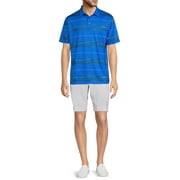 Ben Hogan Men's & Big Men's Block Stripe Polo Shirt, Sizes S-5XL