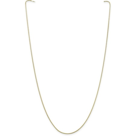 - 10k .90mm Round Snake Chain