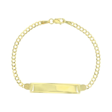 Decadence 14K Yellow Gold Cuban 060 6" ID Bracelet