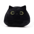 thumbnail image 1 of 3D Black Cat Plush Toy Black Cat Pillow Durable Soft Plush Doll Cat Doll Birthday Gift Child Gift para novia (Negro, 15IN / 40CM) Sincero electrónico, 1 of 6