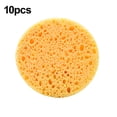 thumbnail image 2 of Éponge Visage Naturelle 10/20/30/50 Pcs Éponge Visage Réutilisable Ronde Absorbante Démaquillante Naturelle Exfoliante Spa Kit d'Éponge Nettoyante en Cellulose, 2 of 8