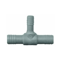 Genova Products 351477 Insert Reducing Tee Pipe Fitting, 1" x 1" x 3/4"