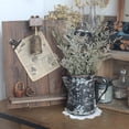 thumbnail image 3 of Vintage Metal Milk Jug Vase, 1L Small Rustic Flower Vase with Spout and Handle, Farmhouse Home Decor for Table, Kitchen, Garden Watering Can, Outdoor Indoor Centerpiece Decor, 3 of 6