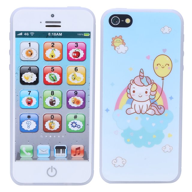 Cell Phone Toys,Baby English Learning Machine Touch Screen Mobile Phone Toy for Kids