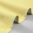 thumbnail image 2 of 2 Piece Set Blackout Insulated Rod Pocket Kitchen Curtain Tiers for Small Windows 27"W x 24"L-Yellow, 2 of 4