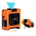 thumbnail image 1 of Ventilador portátil con clip para cintura AINFTIME 2025, 10000 mAh, naranja, 1 of 6