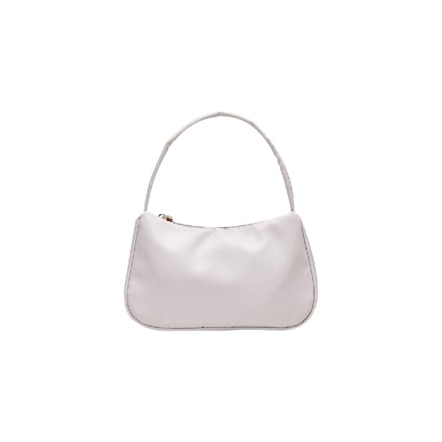 Bolsa de mano informal de nailon para mujer, de hombro para axilas sólidas para mujer (beige) Ehuebsd Para Estrenar