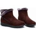thumbnail image 6 of Women's Thermal Snow Boots with Side Zipper - Winter Ankle Booties for Outdoor Comfort, 6 of 12