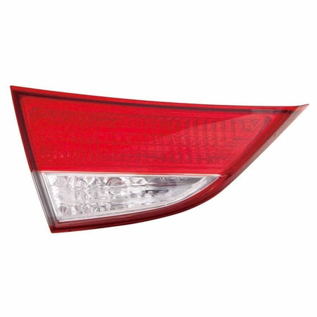 New Aftermarket Hyundai Driver Side Inner Tail Light Assembly 924033X000 OE fits 2011-2013 Hyundai Elantra GL Sedan 4-Door::Korea Built Models