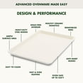 thumbnail image 3 of GreenPan 5-Piece Nonstick Bakeware Set, Cream, 3 of 7