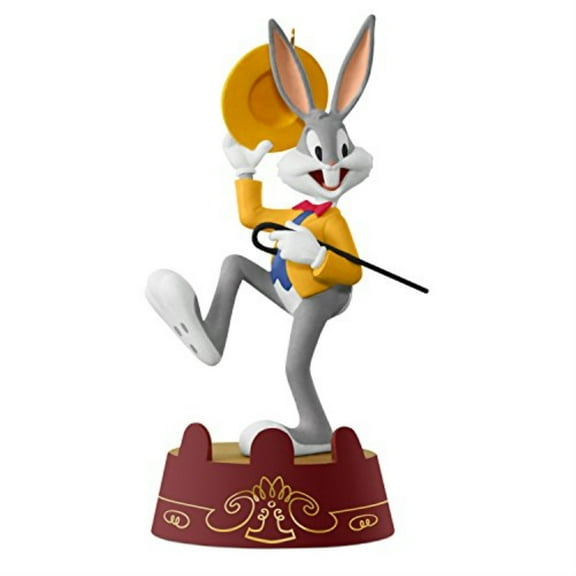 Hallmark Keepsake 2017 LOONEY TUNES This Is It BUGS BUNNY Musical Christmas Ornament