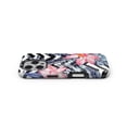 thumbnail image 4 of DesignSkinz Scratch-Resistant Hard Slim Case Compatible with iPhone 14 Plus (Compatible with MagSafe) - Vivid Tropical Chevron Floral v1, 4 of 9