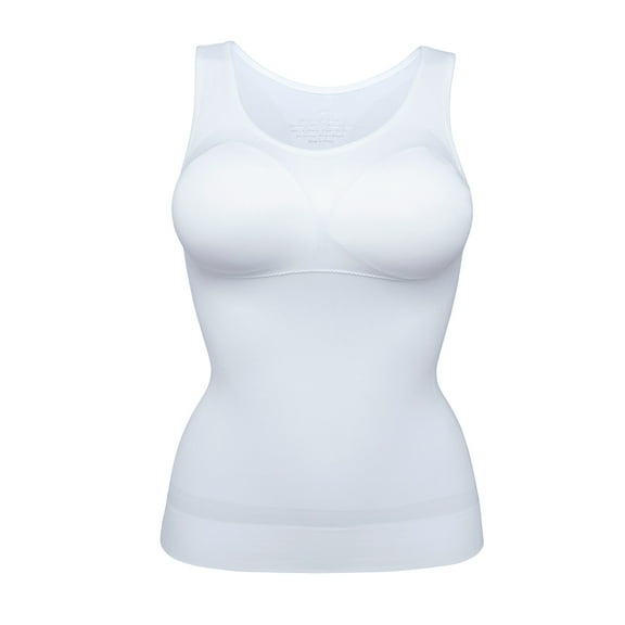 SAYFUT Women Cami Shaper Tank Top Shapewear Firm Tummy Control Seamless Compression Slim Vest