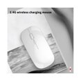 thumbnail image 5 of Wireless Mouse Sensitive Mute Ultra-thin 2.4GHz 1600DPI Desk Mouse for Laptop - White, 5 of 5
